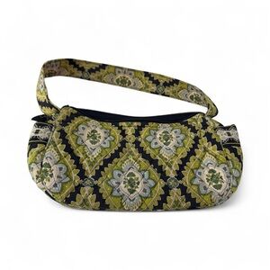 Vera Bradley Retired Cambridge Baquette Pattern Shoulder Bag